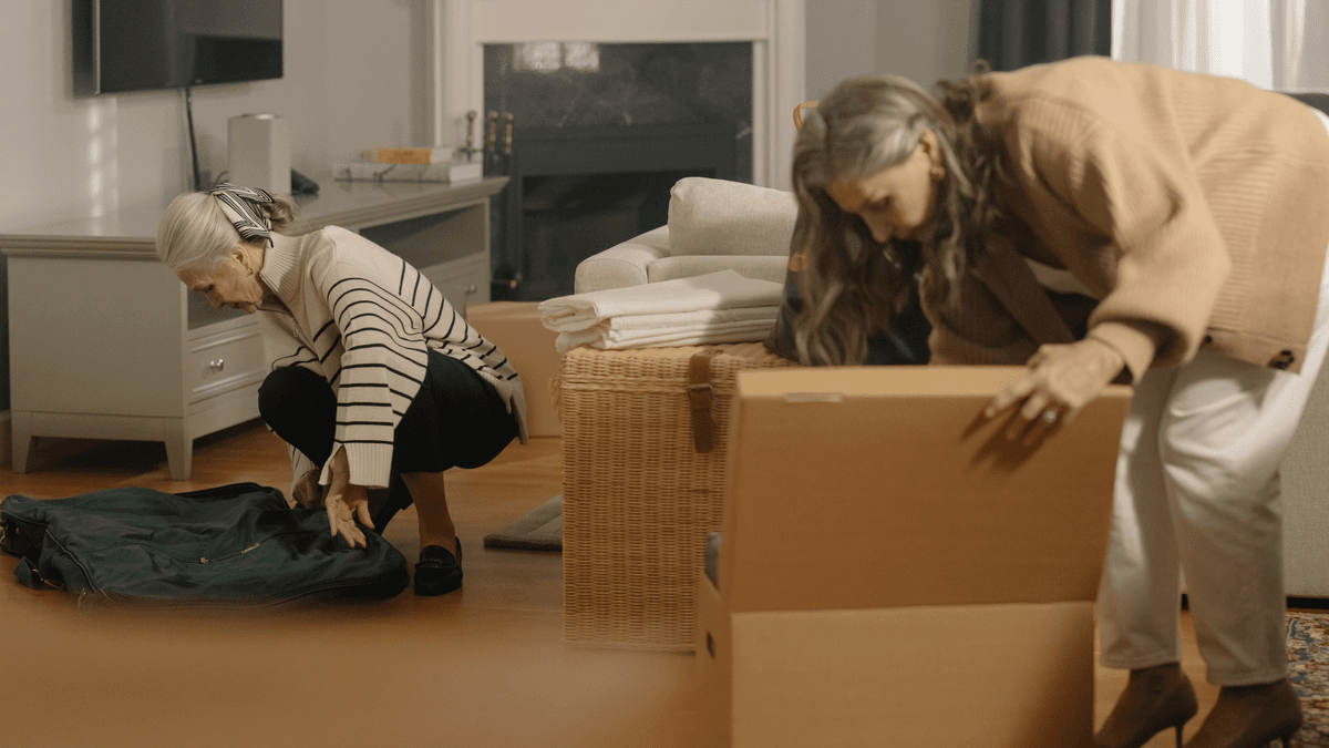 Downsizing Without Overwhelm: A Room-by-Room Plan for Seniors and Families illustration